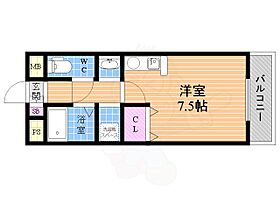 北斗七星 202 ｜ 兵庫県伊丹市山田６丁目（賃貸アパート1R・2階・20.00㎡） その2