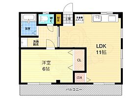 アリーザ武庫之荘  ｜ 兵庫県尼崎市南武庫之荘６丁目（賃貸マンション1LDK・3階・40.00㎡） その2