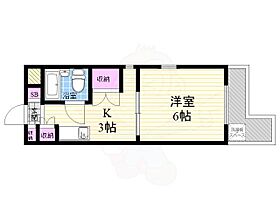 Ｔ´s Court武庫之荘 306 ｜ 兵庫県尼崎市武庫町１丁目45番19号（賃貸マンション1K・3階・23.00㎡） その2