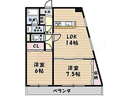 🉐敷金礼金0円！🉐ラムール武庫之荘2番館