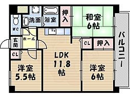 アルカディア武庫之荘東 6階
