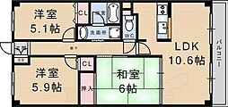 サンパティーク昆陽 2階/-