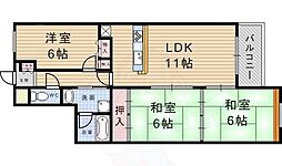 コスモ南武庫之荘 1階