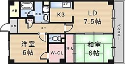 プリムヴェール 2階