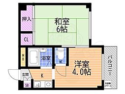 ハイツ武庫川 2階/202