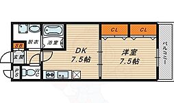間取図画像 1DK