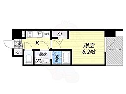 エスリード　ザ・フォルテス大阪 2階/-
