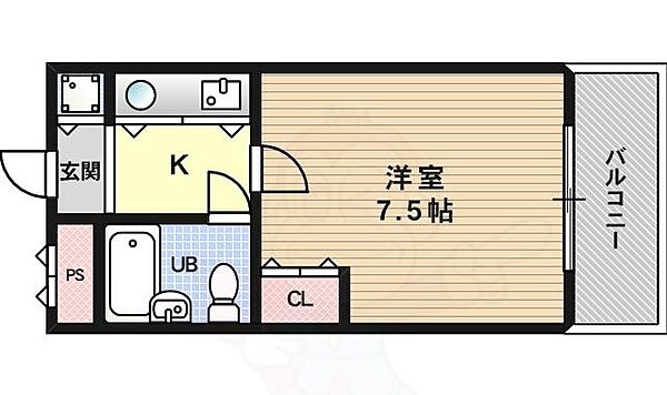 大阪府大阪市淀川区塚本３丁目(賃貸マンション1K・4階・19.84㎡)の写真 その2