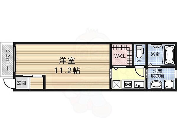 大阪府大阪市淀川区十三元今里１丁目(賃貸マンション1K・3階・32.78㎡)の写真 その2