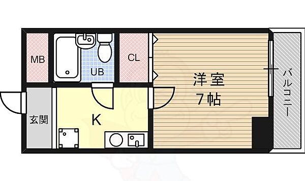 大阪府大阪市淀川区加島３丁目(賃貸マンション1K・3階・21.00㎡)の写真 その2