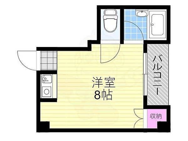 大阪府大阪市淀川区田川１丁目(賃貸マンション1R・5階・18.00㎡)の写真 その2