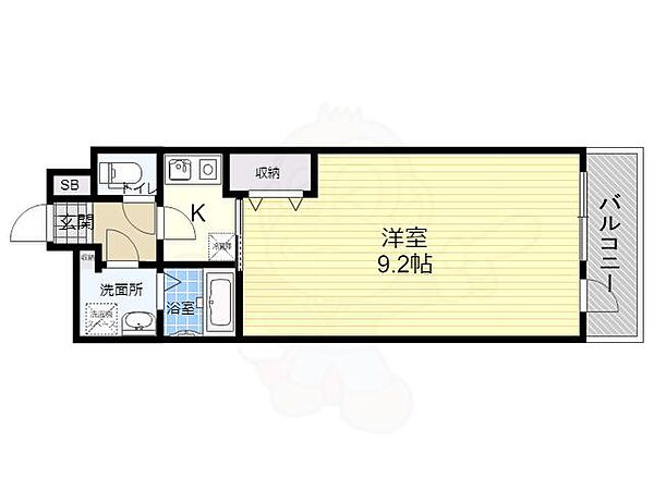 大阪府大阪市淀川区十三本町２丁目(賃貸マンション1R・6階・28.71㎡)の写真 その2