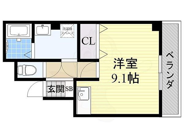 大阪府大阪市淀川区三津屋北１丁目(賃貸マンション1R・3階・28.02㎡)の写真 その2