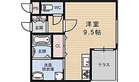 ファミリエミツヤ 102 ｜ 大阪府大阪市淀川区三津屋中２丁目12番20号（賃貸マンション1K・1階・27.09㎡） その2