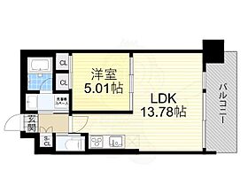 大阪府大阪市西淀川区御幣島２丁目（賃貸マンション1LDK・5階・41.83㎡） その2