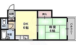 ハイム中島 4階/-