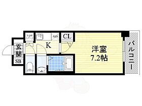 エヴァステージ梅田WEST 307 ｜ 大阪府大阪市西淀川区野里１丁目7番15号（賃貸マンション1K・3階・24.15㎡） その2