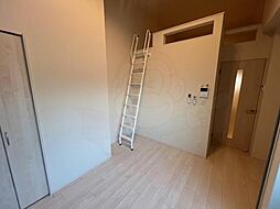 スカイフラット姫島 2階1Kのリビング/ダイニング