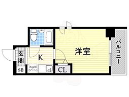 リーガル塚本 4階/413