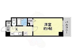 エトワール25 710 ｜ 大阪府大阪市東住吉区桑津１丁目24番17号（賃貸マンション1K・7階・25.66㎡） その2