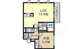 シャーメゾンプルミエール 201 ｜ 大阪府大阪市東住吉区住道矢田８丁目（賃貸アパート1LDK・2階・44.75㎡） その2