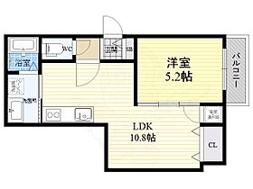 Casa Horizon Kamisyoukakuji 2 203 ｜ 大阪府大阪市平野区加美正覚寺１丁目11番14号（賃貸アパート1LDK・2階・35.66㎡） その2