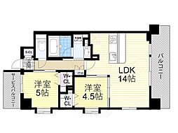 スプランディッド天王寺SOUTH 2階/-