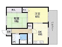 エレガンス喜連 3階