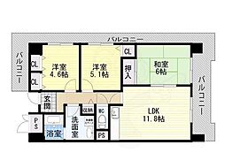平野元町日興マンション 2階/-