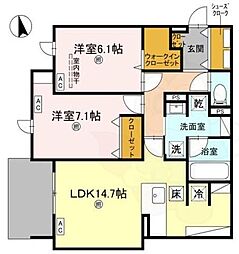グリーンコート杭全 1階