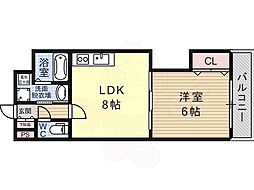 カデンツァ瓜破 1階/106