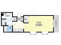 メゾンエトナ 1Kの間取図画像