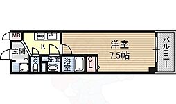 アドニスコート加美 1Kの間取図画像