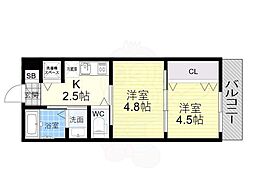 エムステージ平野本町2 2階
