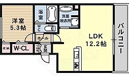 ソレイユ・デュ・マタン 1LDKの間取図画像