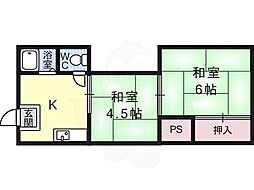 喜連マンション 5階/-