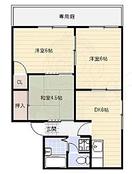 長吉ハイツ出戸 南棟 1階
