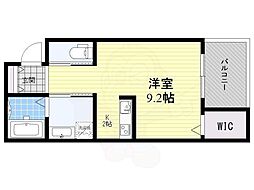 ディアコートヤタ ワンルームの間取図画像