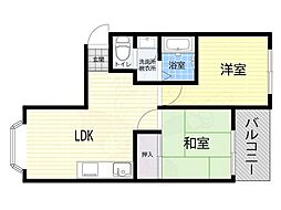 パークサンハイツ 4階