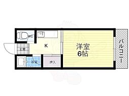 田辺ハイム 4階/-