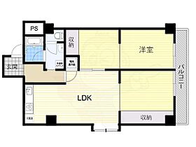 大阪府茨木市東奈良３丁目（賃貸マンション2LDK・4階・69.00㎡） その2