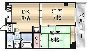 第2高井マンション  ｜ 大阪府茨木市真砂１丁目（賃貸マンション2DK・1階・52.36㎡） その2