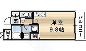 大阪府茨木市松ケ本町（賃貸マンション1R・2階・25.74㎡） その2