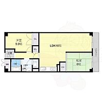 大阪府吹田市山田西３丁目（賃貸マンション2LDK・8階・62.88㎡） その2