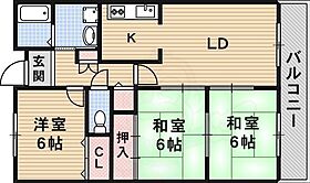 大阪府茨木市新和町（賃貸マンション3LDK・2階・70.00㎡） その2