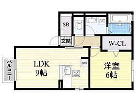 大阪府高槻市芝生町１丁目37番12号（賃貸アパート1LDK・1階・48.79㎡） その2