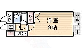 大阪府茨木市丑寅２丁目（賃貸マンション1K・3階・23.00㎡） その2