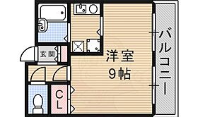 大阪府茨木市東奈良２丁目15番47号（賃貸マンション1R・1階・27.00㎡） その2