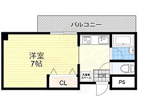 大阪府吹田市岸部中３丁目（賃貸マンション1K・2階・23.15㎡） その2