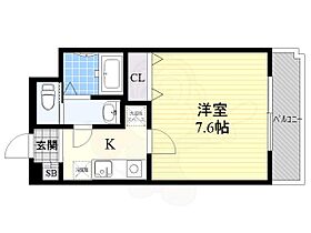 Luxe茨木2  ｜ 大阪府茨木市水尾４丁目（賃貸マンション1K・4階・24.05㎡） その2